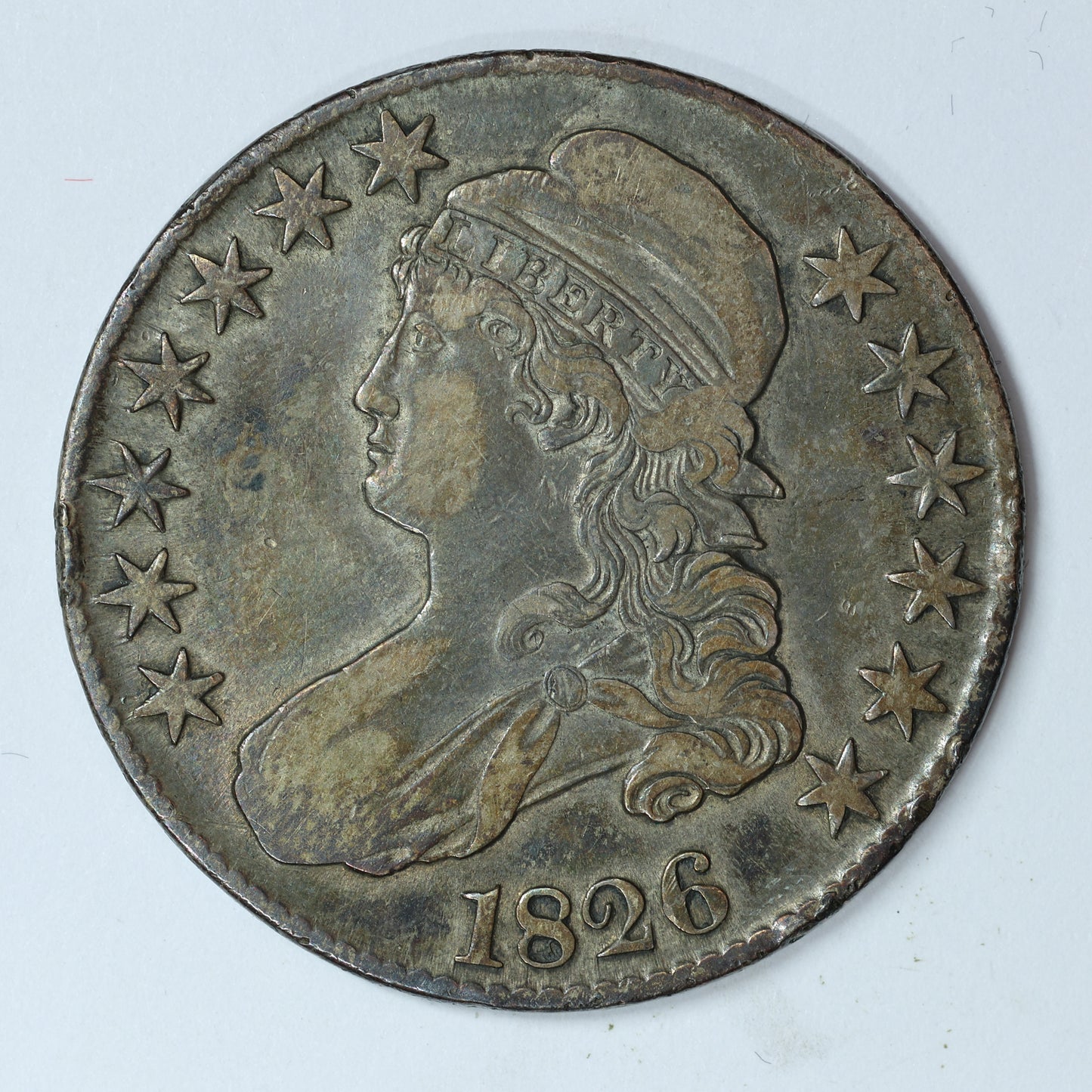 1826 Capped Bust Silver Half Dollar 50c Exact Coin Pictured