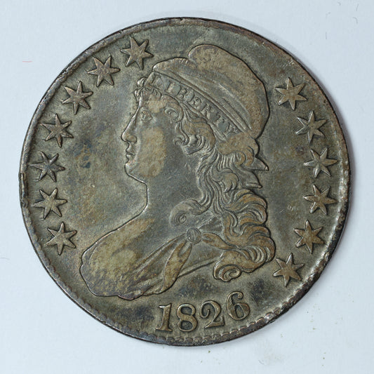 1826 Capped Bust Silver Half Dollar 50c Exact Coin Pictured