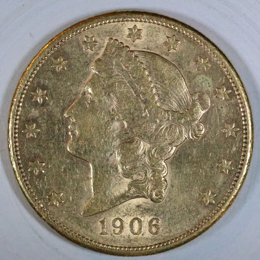 1906 S $20 Gold Liberty Head Double Eagle - San Francisco