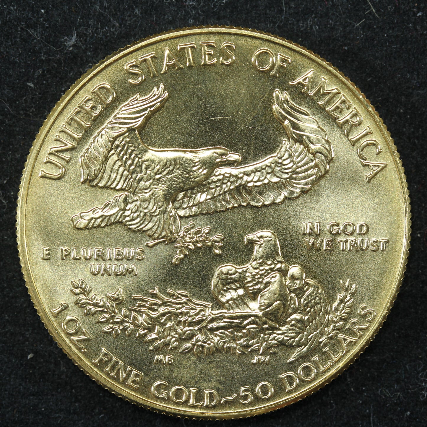 1990 $50 1 oz Gold American Eagle - BU Great Condition