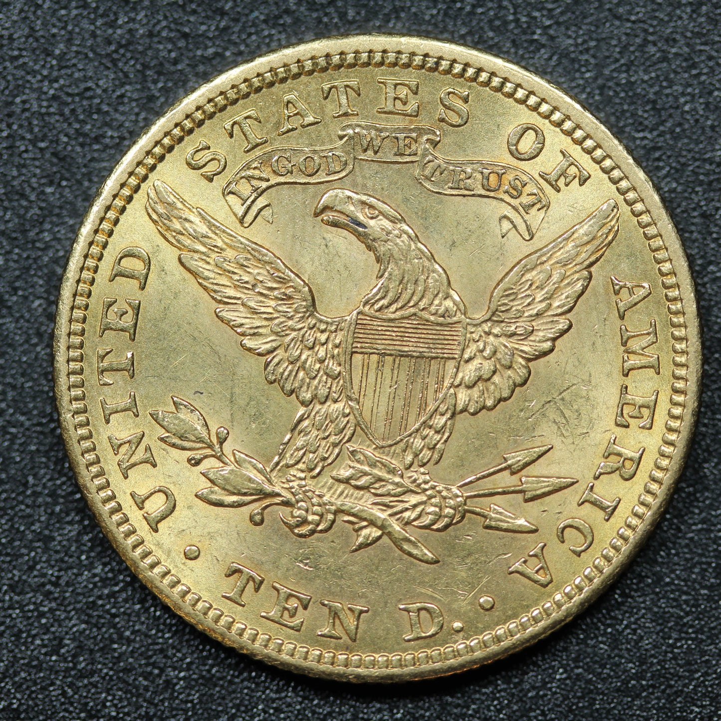 1901 $10 Liberty Head US Gold Eagle Coin