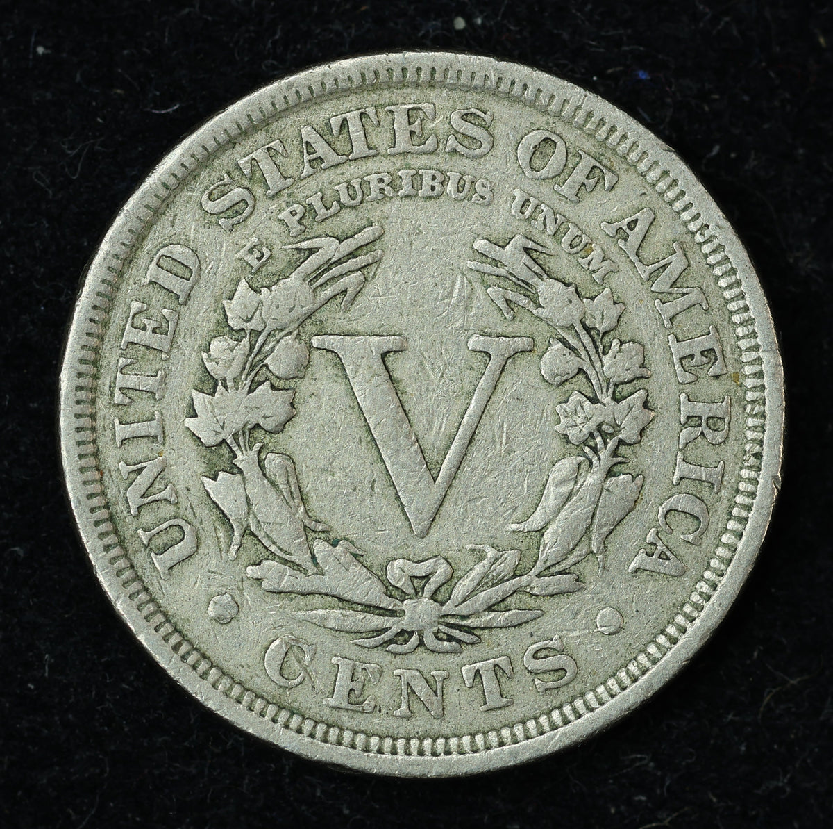 1894 5c Liberty V Nickel Five Cent Coin