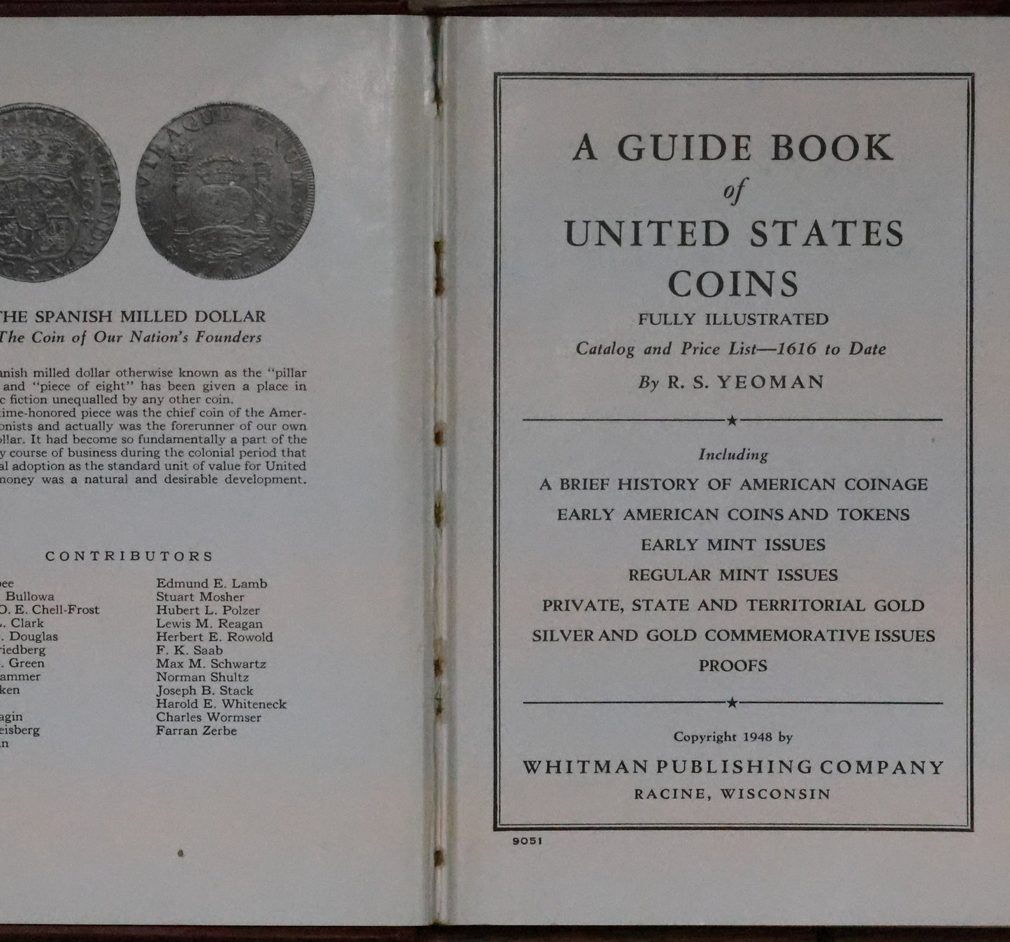 1949 Redbook 3rd Edition A Guide Book Of U.S. Coins By R.S. Yeoman