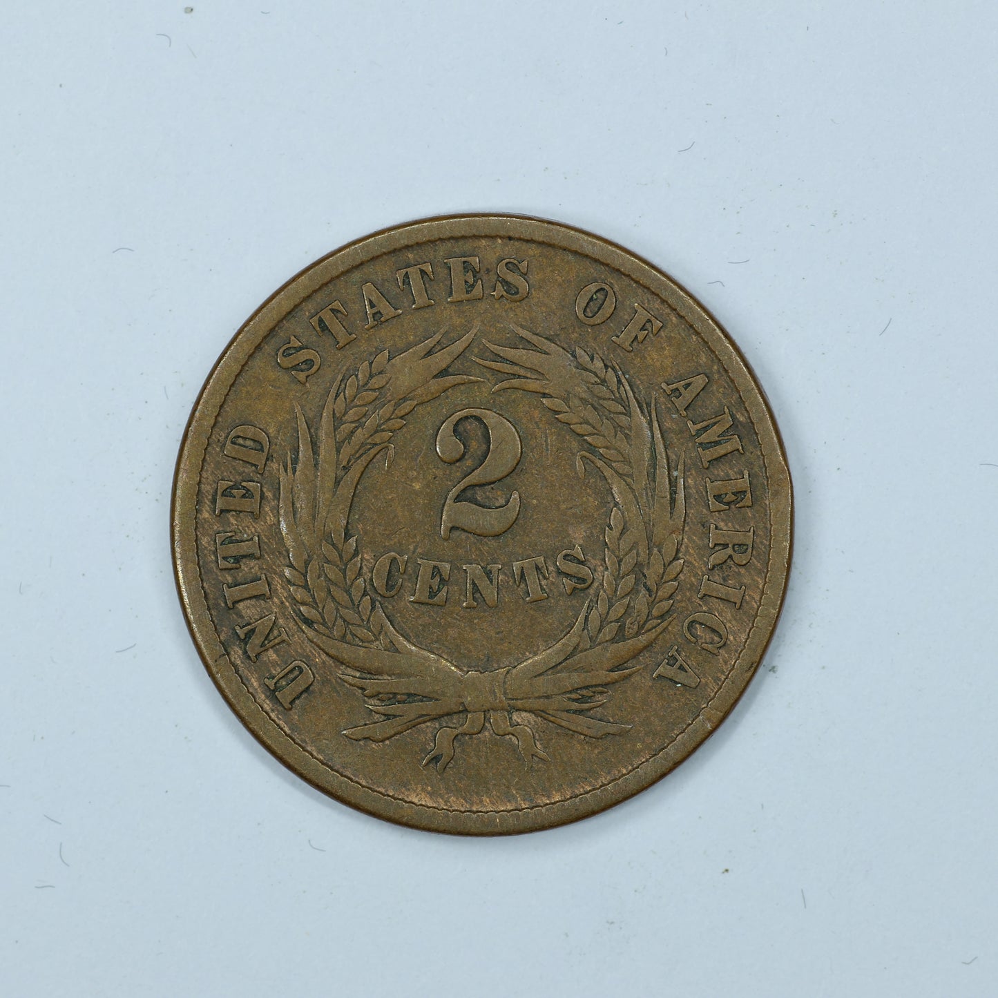 1864 2c Two Cent Piece United States
