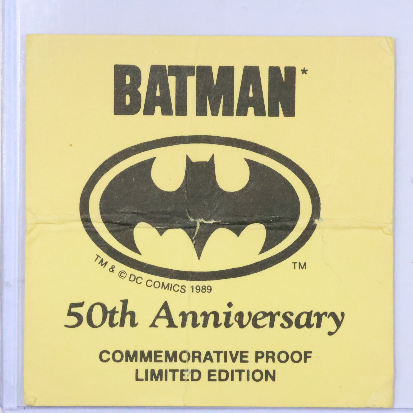 1989 Batman 50th Anniversary Batmobile 1 oz .999 Fine Silver with Box/COA