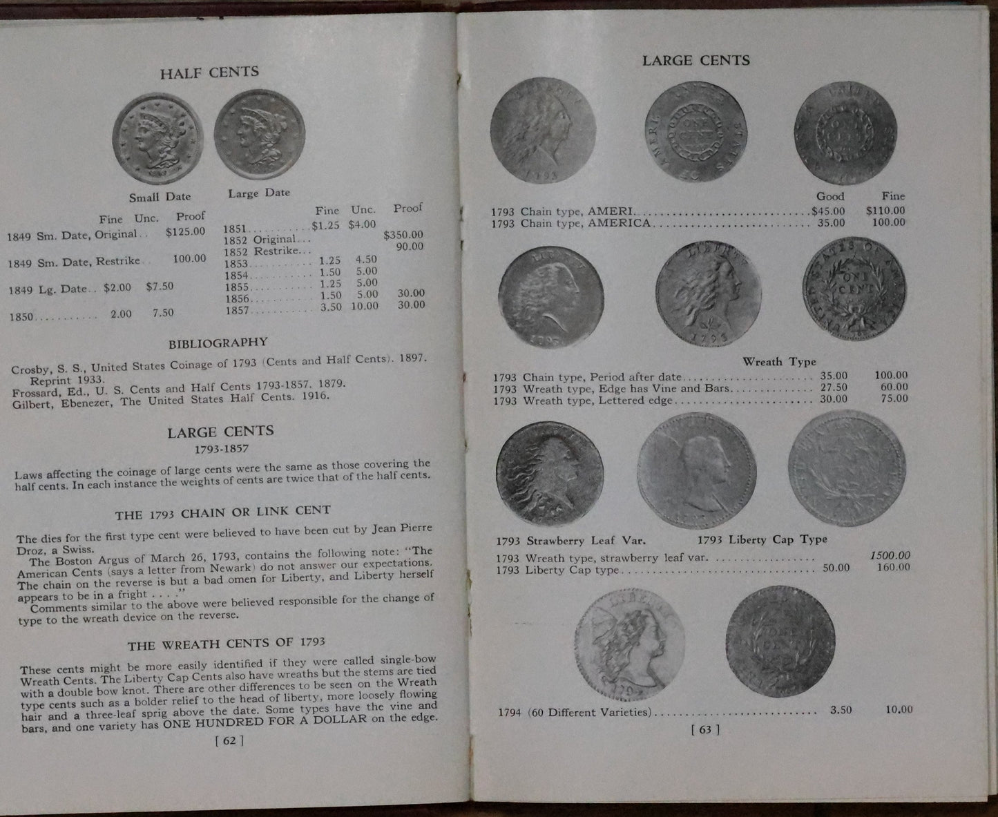1949 Redbook 3rd Edition A Guide Book Of U.S. Coins By R.S. Yeoman