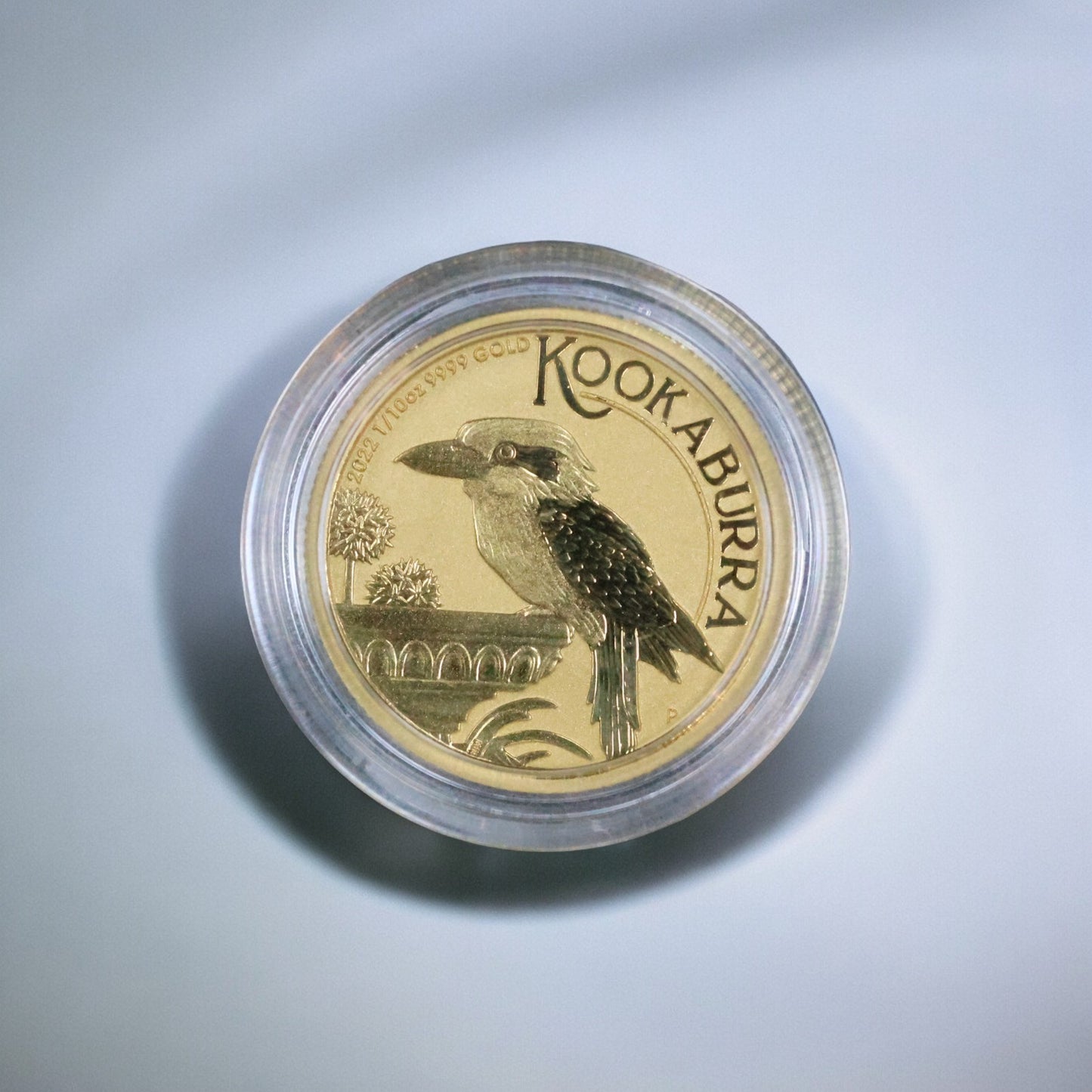 2022 1/10 oz Australia Kookaburra .9999 Fine Gold Coin w/ Capsule