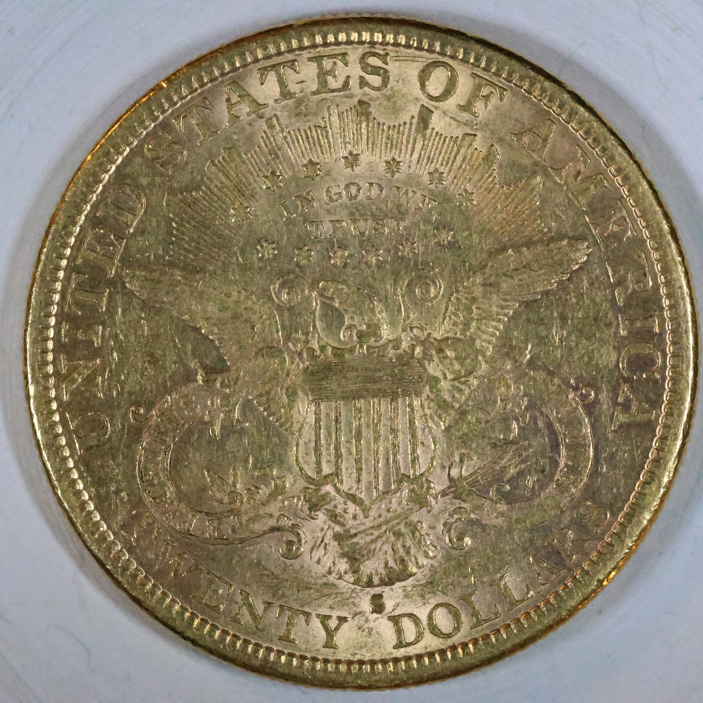 1884 S $20 Gold Liberty Head Double Eagle - San Francisco