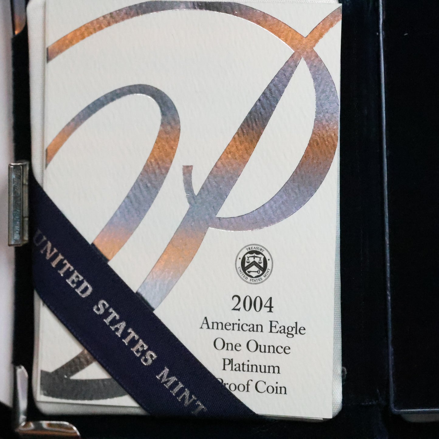 2004 W American Platinum Eagle Proof 1 oz $100 - Coin in OGP