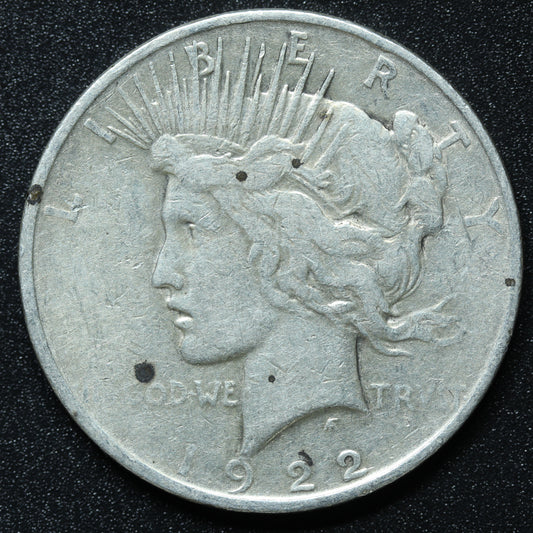 1922 Peace Dollar - Silver - Denver