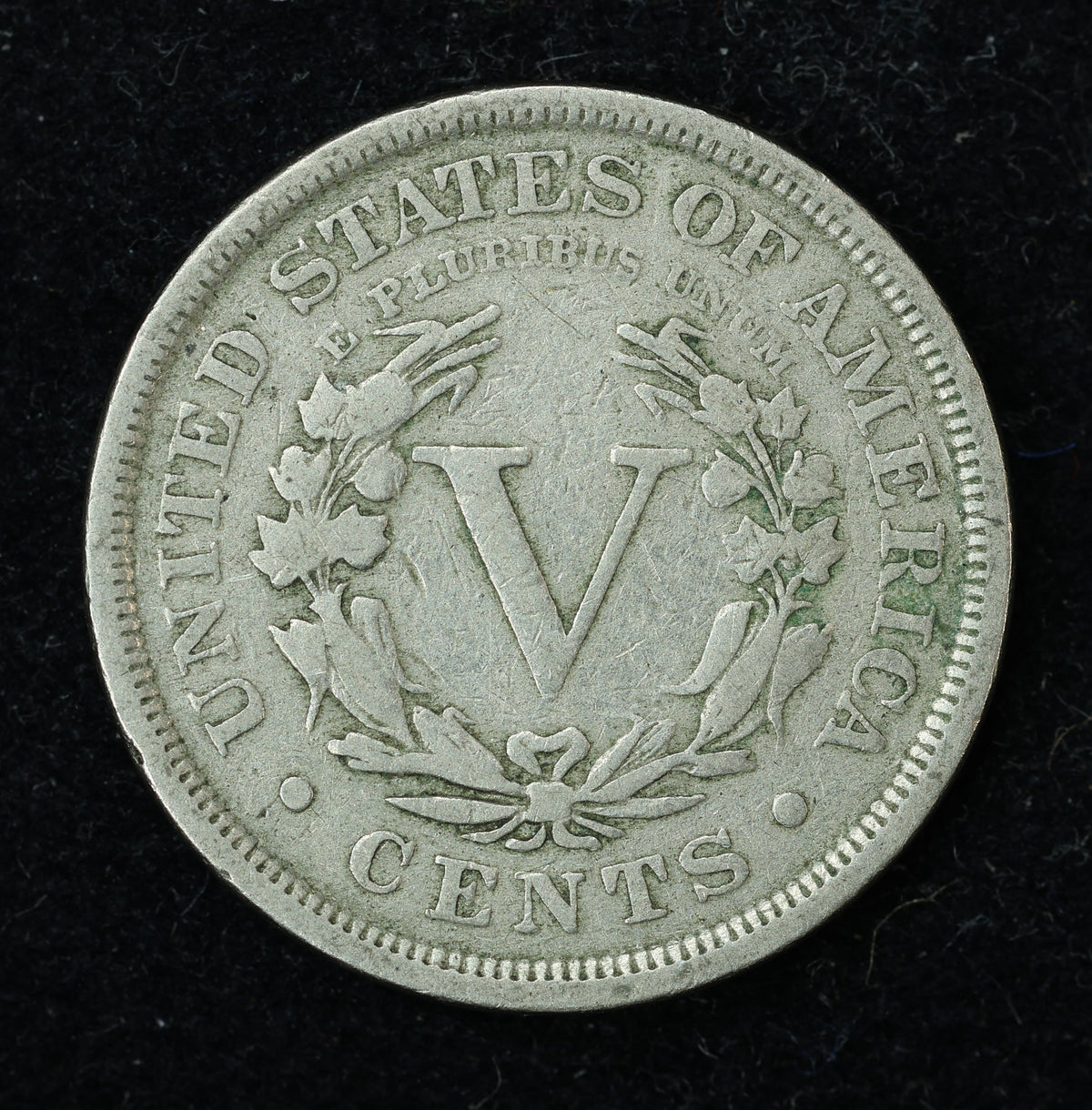 1895 5c Liberty V Nickel Five Cent Coin