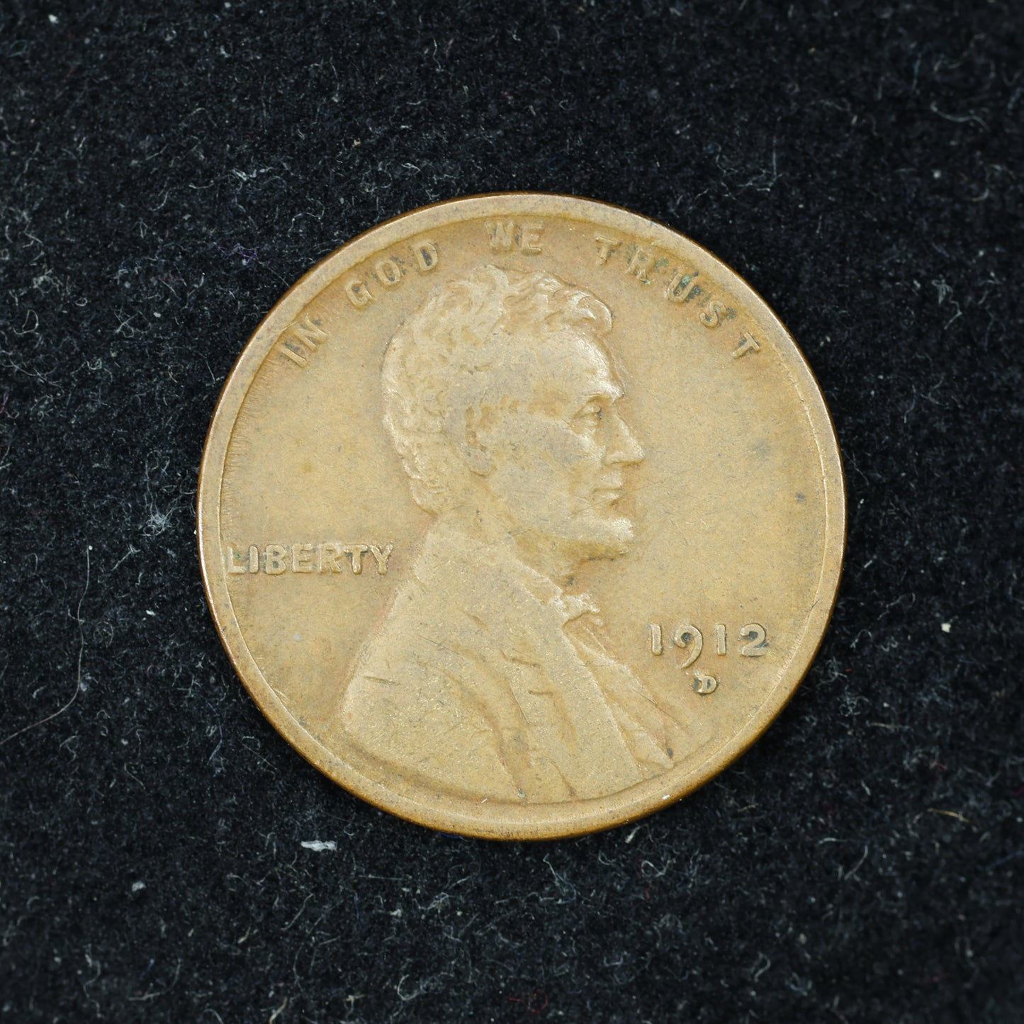 1912 D Lincoln Wheat Penny