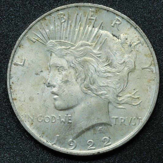 1922 Peace Dollar - Silver - Philadelphia