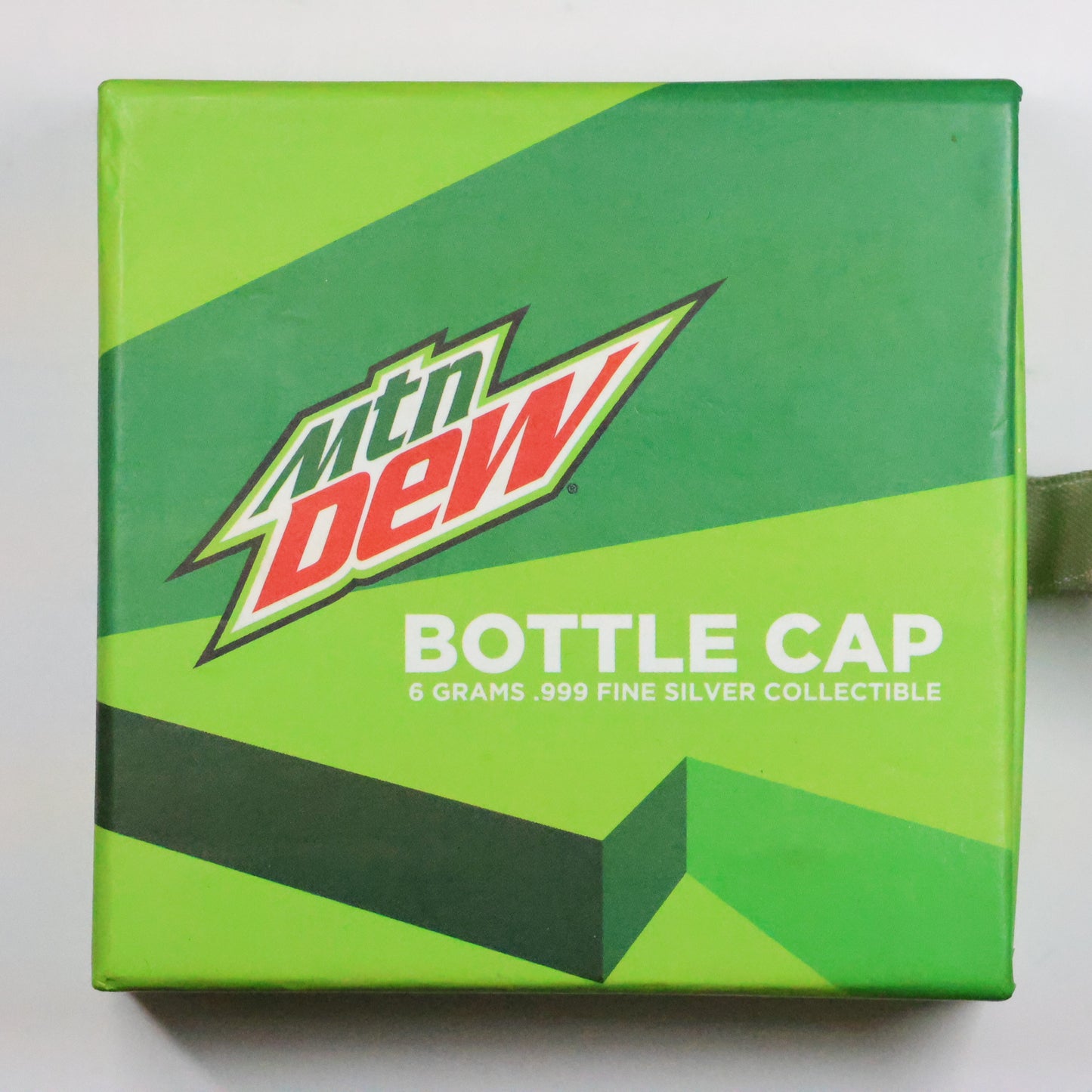 2023 Republique of Chad 6 gram Silver Mtn Mountain Dew Bottle Cap w/ OGP