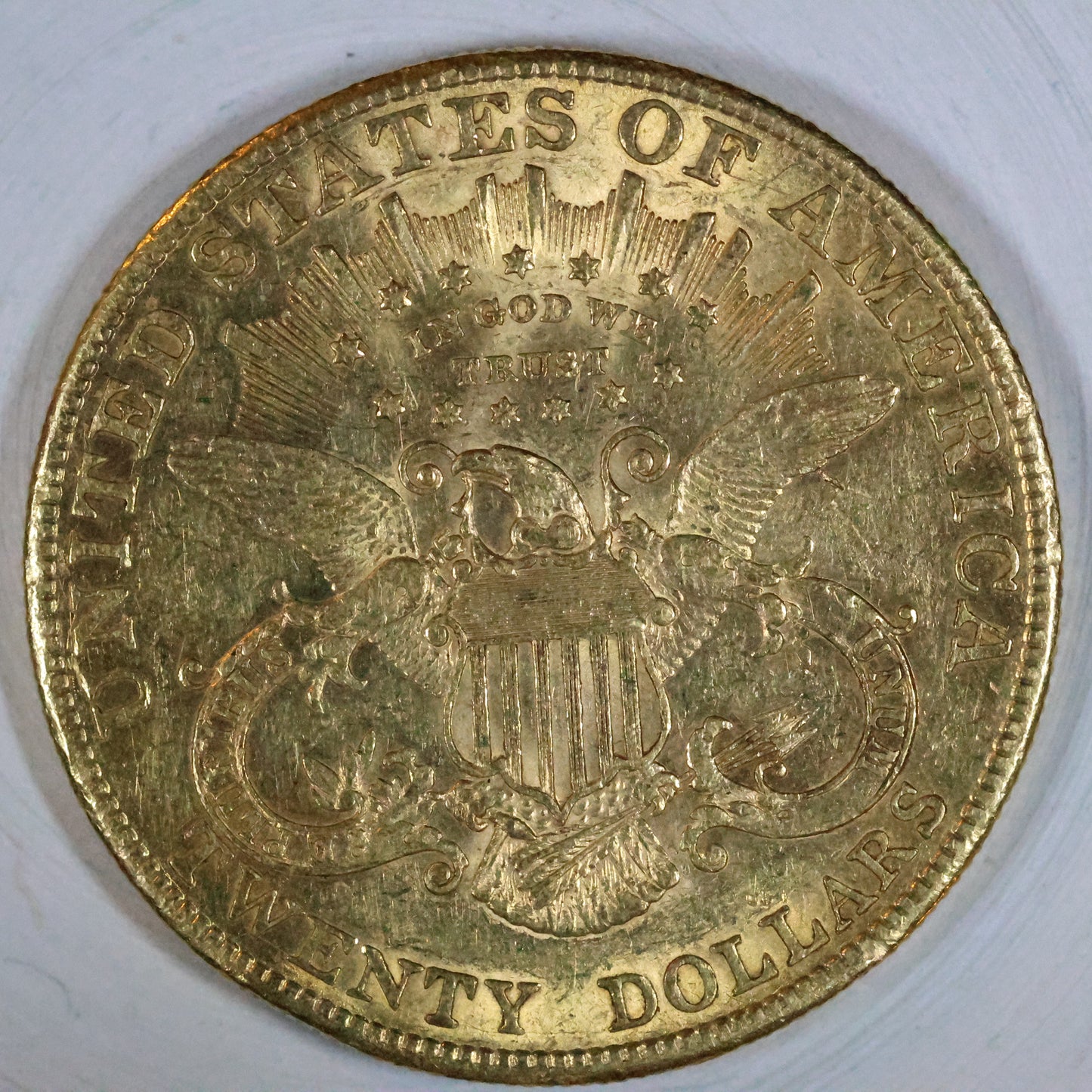 1907 $20 Gold Liberty Head Double Eagle - Philadelphia