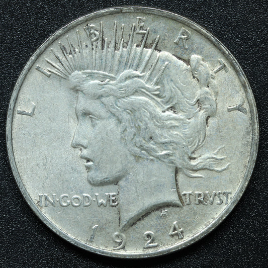 1924 Peace Dollar - Silver - Philadelphia