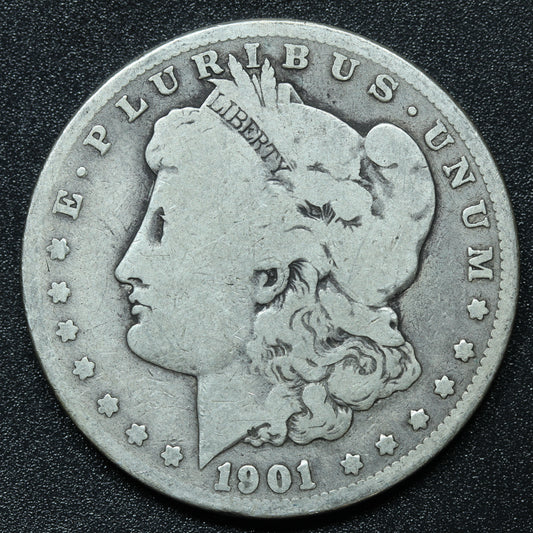 1901 O Morgan Silver Dollar - New Orleans