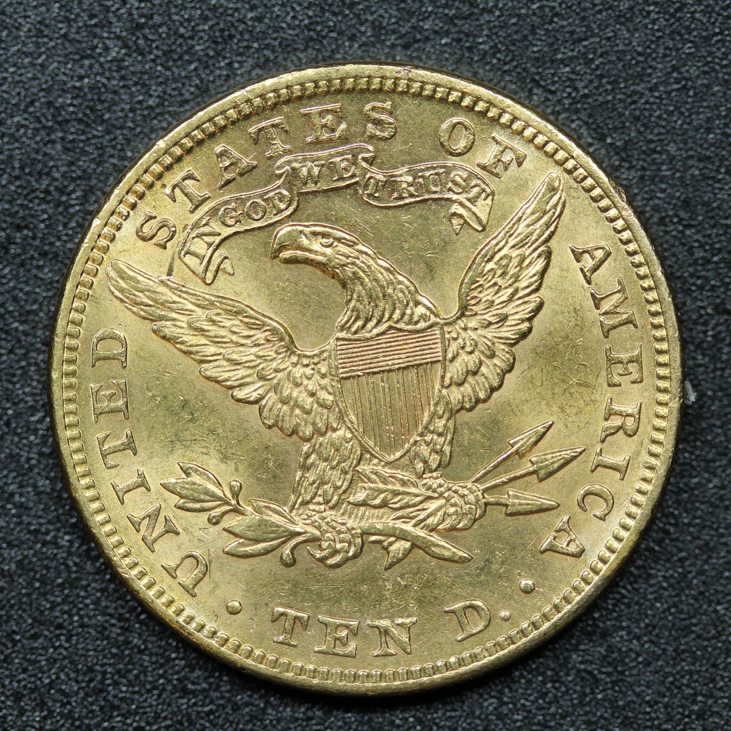 1894 $10 Liberty Head US Gold Eagle Coin