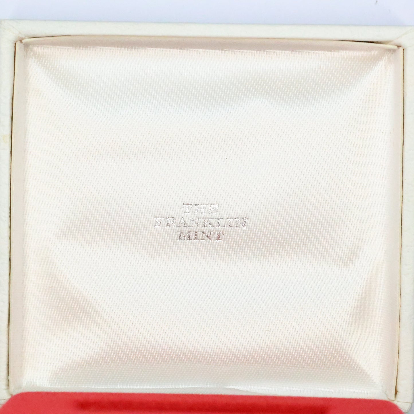 Franklin Mint Christmas Ingot - 1973 The Carolers Sterling Silver 1000 Grains Bar w/ OGP