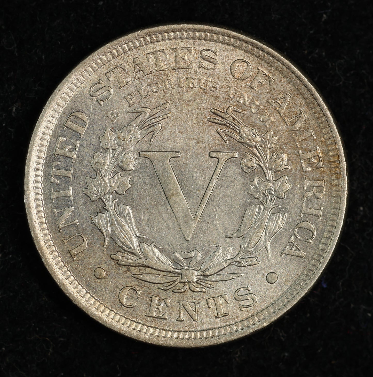 1906 5c Liberty V Nickel Five Cent Coin