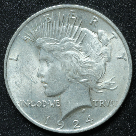1924 Peace Dollar - Silver - Philadelphia