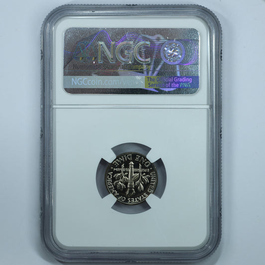 1973-S Roosevelt Dime 10c - NGC PF67 Ultra Cameo