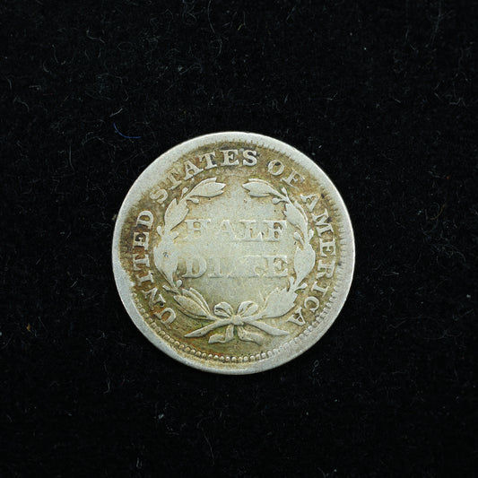 1854 Half Dime 5c Liberty Seated