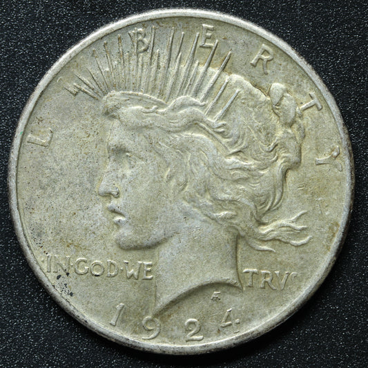 1924 Peace Dollar - Silver - Philadelphia