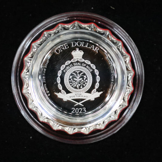 2023 Niue 6 gram Silver Coca-Cola® Bottle Cap w/ Tin & COA