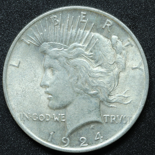 1924 Peace Dollar - Silver - Philadelphia