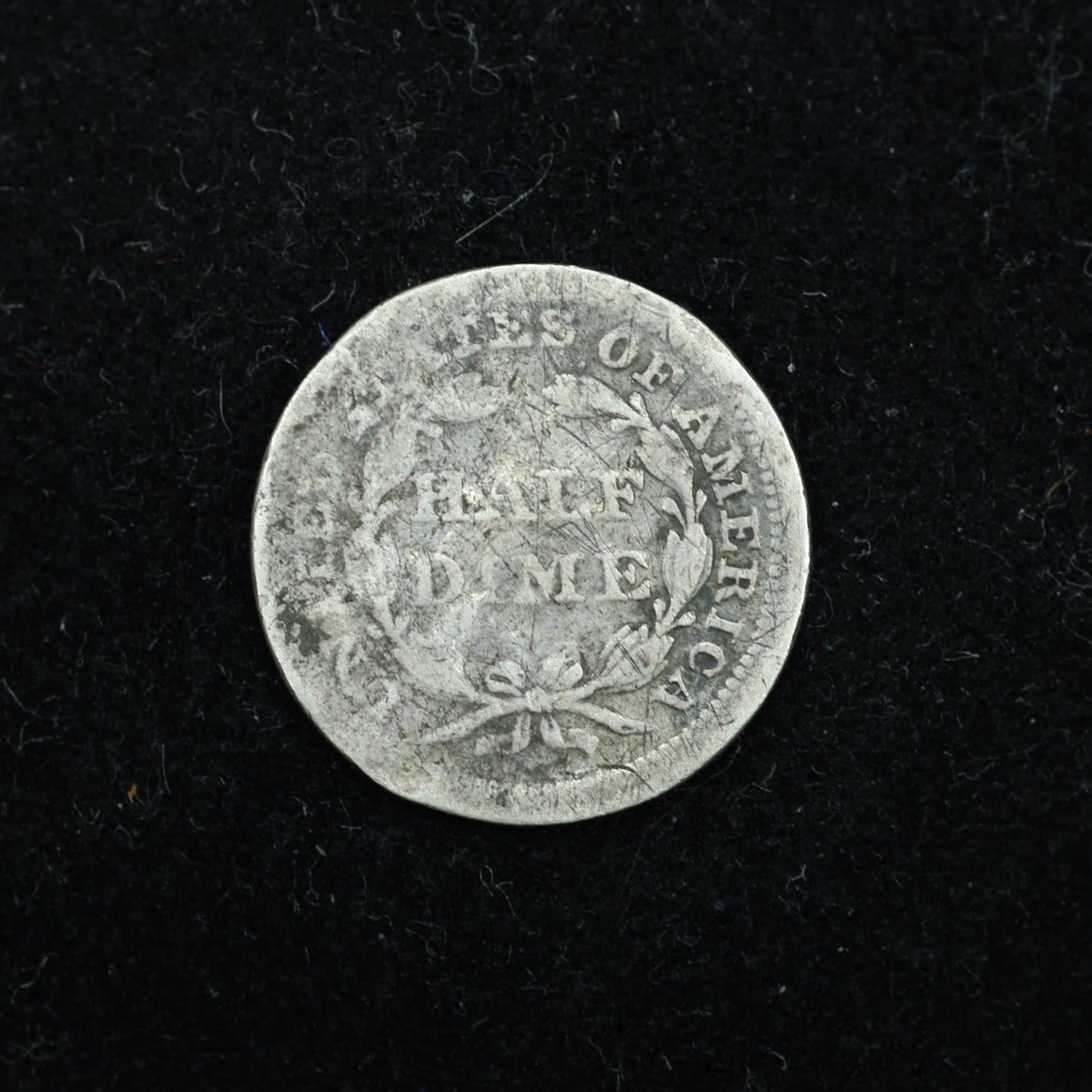 1856 Half Dime 5c Liberty Seated