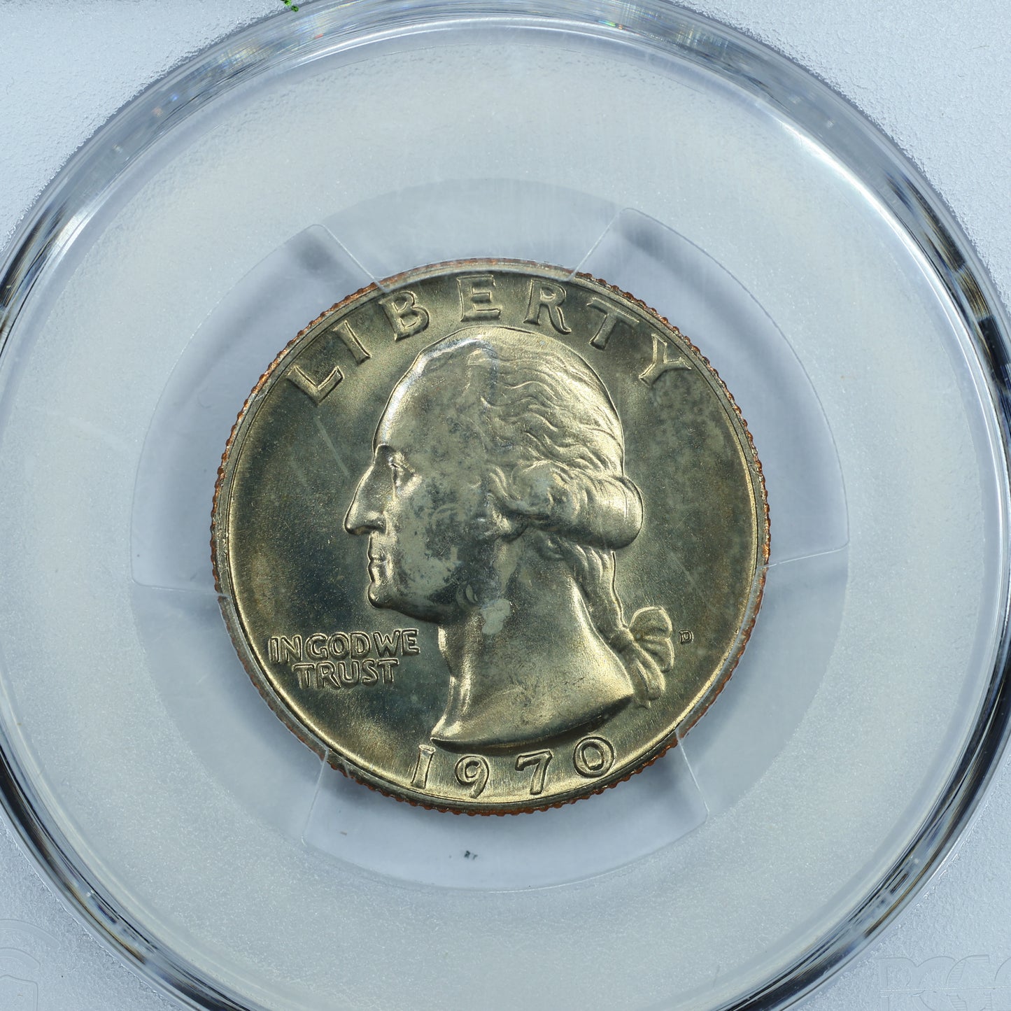 1970 D (Denver) Washington Quarter 25c - PCGS MS65