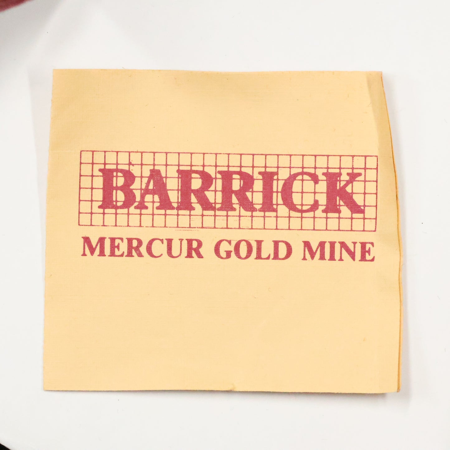 1990 Barrick Mercur Gold Mine Railroad Utah 1 oz .999 Fine Silver Round w/ OGP