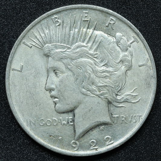 1922 Peace Dollar - Silver - Philadelphia