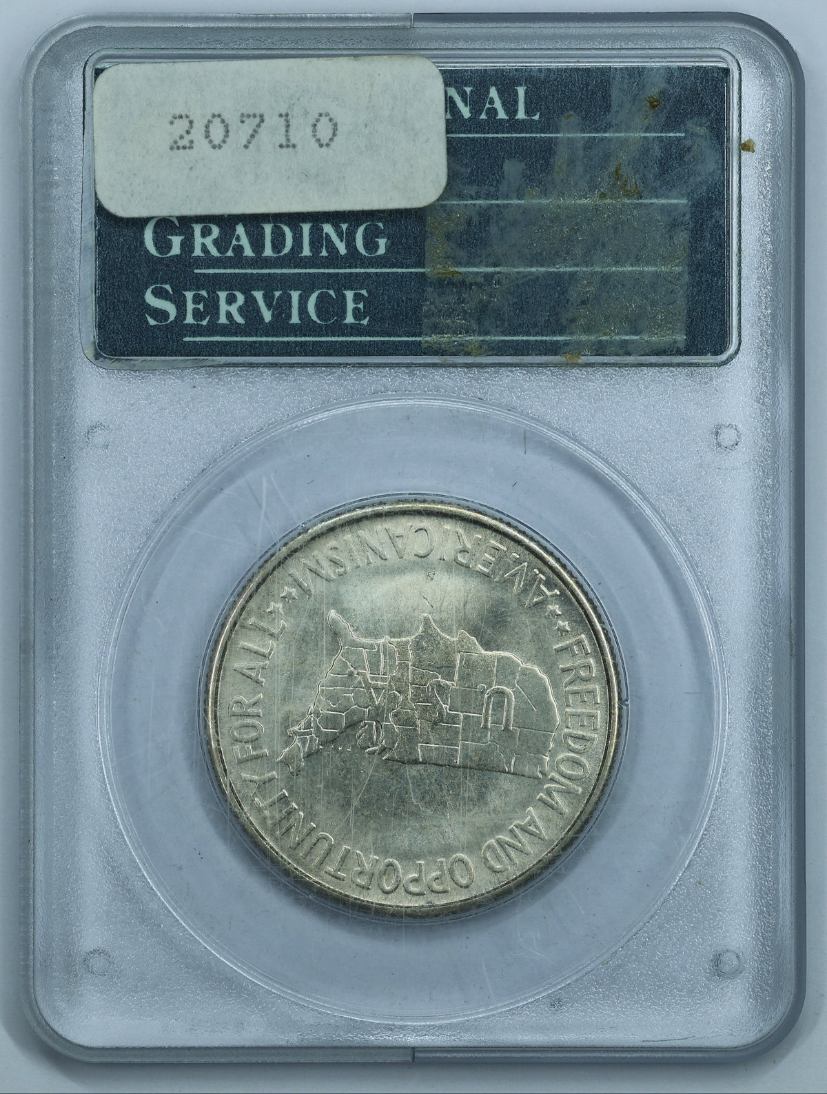 1954 S (San Francisco) Washington Carver Half Dollar 50c Commem. - PCGS MS64 Rattler