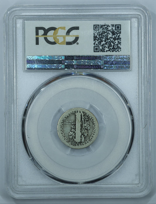 1921 D (Denver) Mercury Dime 10c Key Date - PCGS AG03