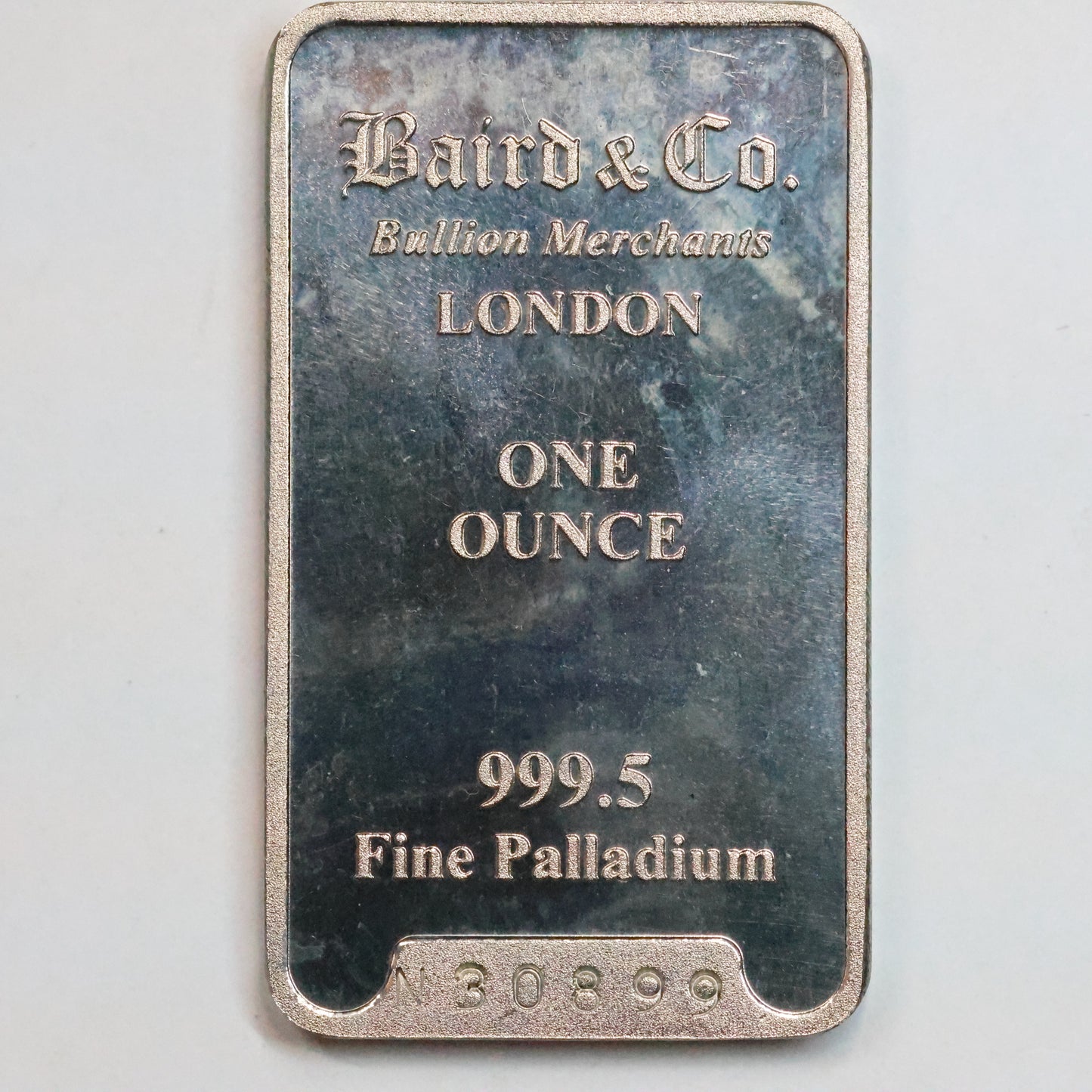 1 oz .9995 Fine Palladium Bar - Baird & Co London - St. Basil’s Cathedral