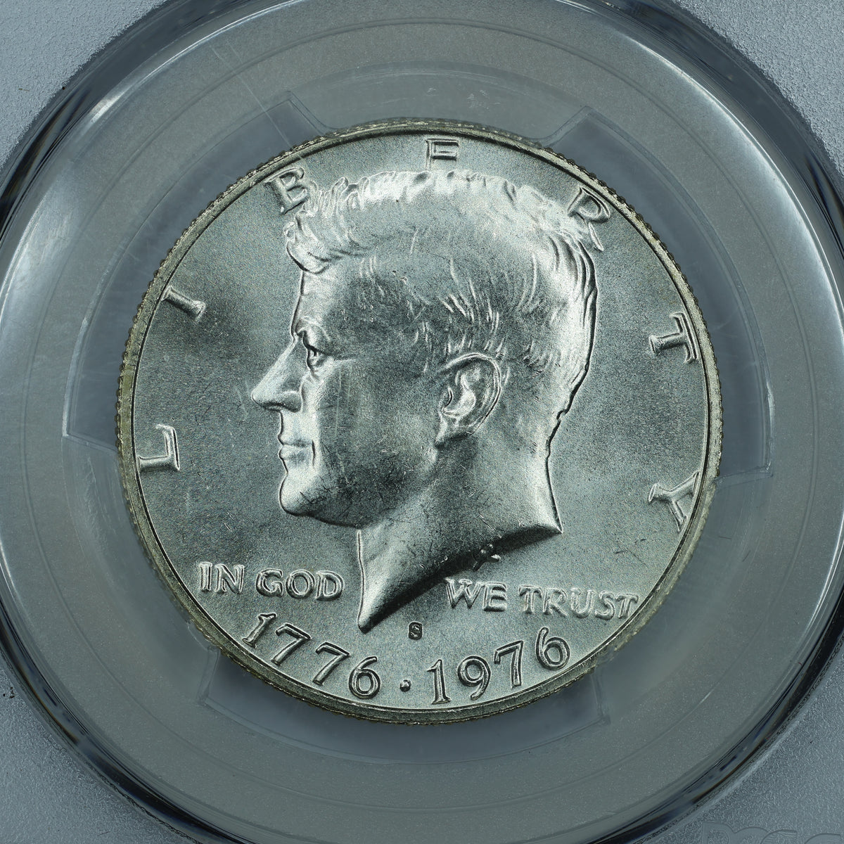 1976 S (San Francisco) Kennedy Half Dollar 40% Silver 50c - PCGS MS67