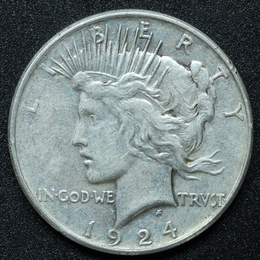 1924 Peace Dollar - Silver - Philadelphia