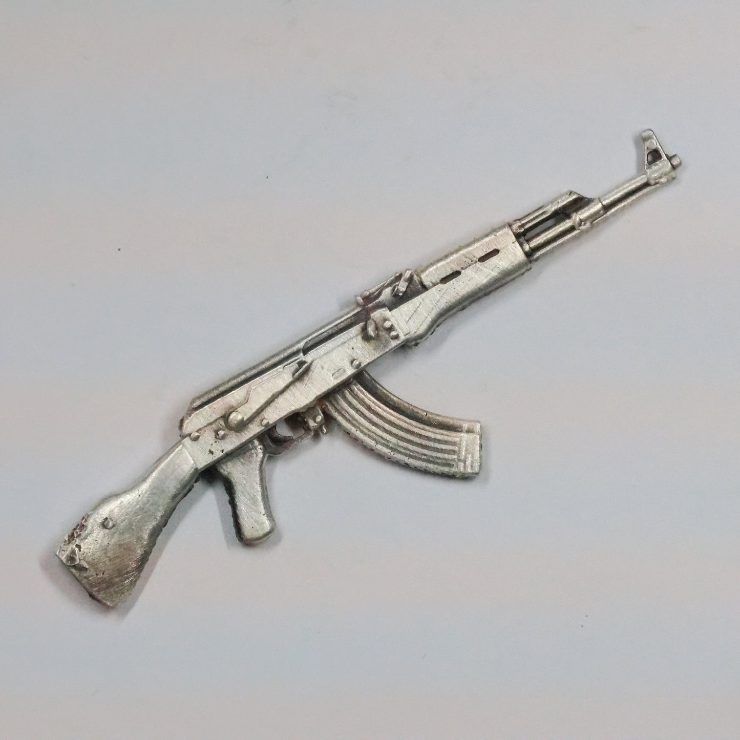 8.9 grams .999 Fine Silver Bullion AK-47 by Investment Caster