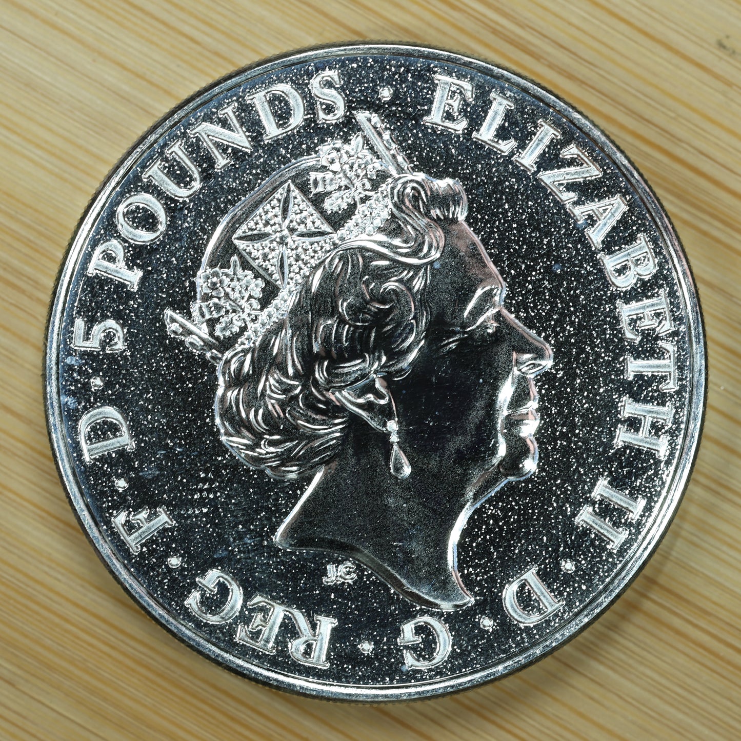 2016 GB 2 oz Silver Queens Beasts Lion of England Exact Coin Pictured