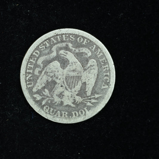 1891 Seated Liberty Silver Quarter Philadelphia