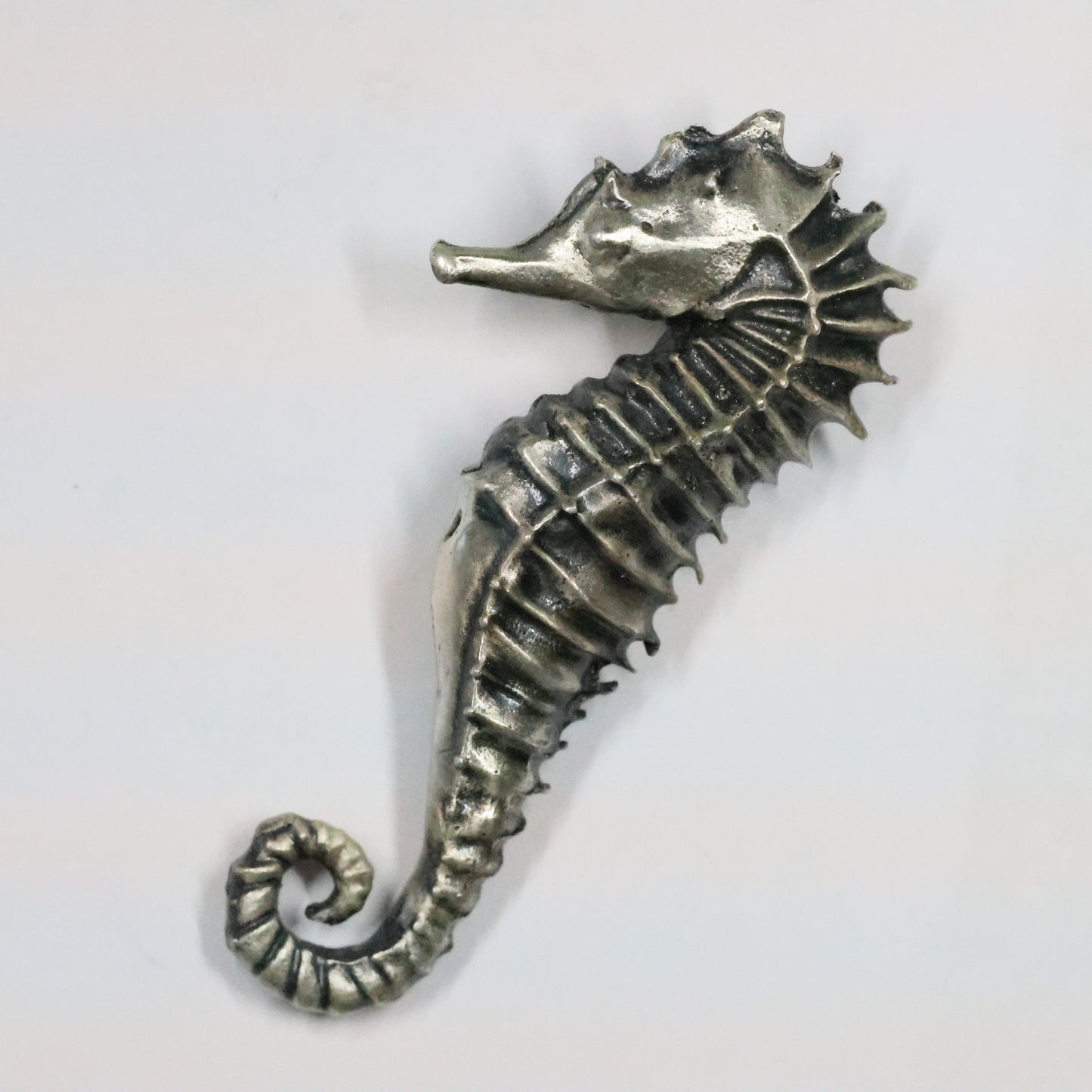 1.21 oz .999 Fine Silver Bullion Seahorse by "The Bull" Precious Metal Bulls