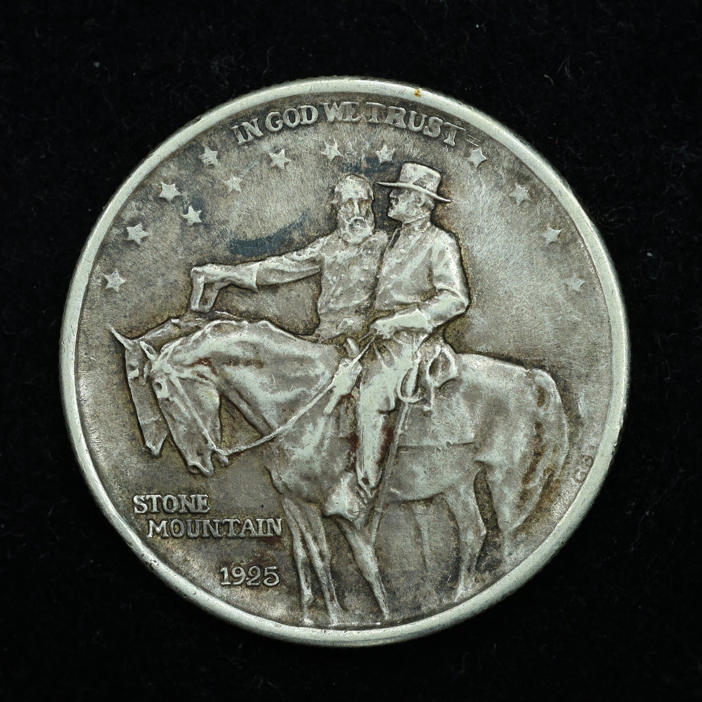 1925 Stone Mountain Commemorative Silver Half Dollar Coin