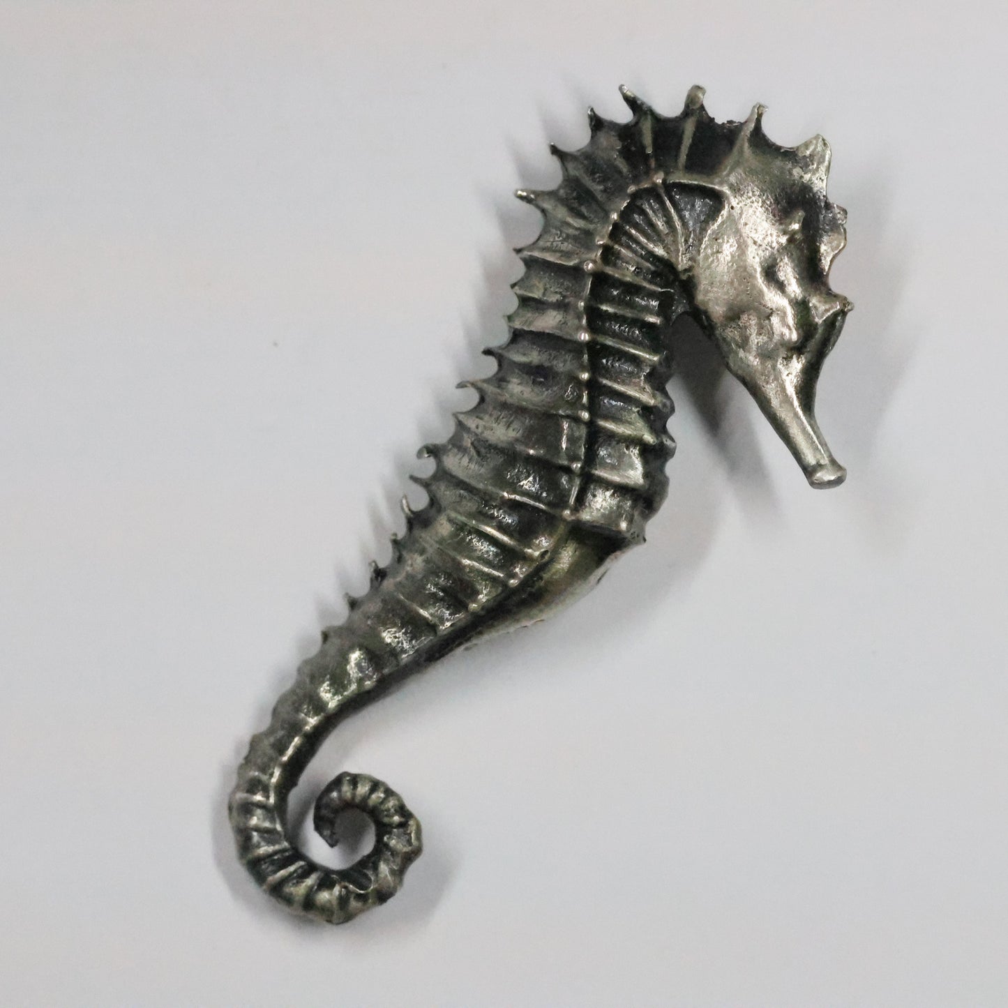 1.21 oz .999 Fine Silver Bullion Seahorse by "The Bull" Precious Metal Bulls