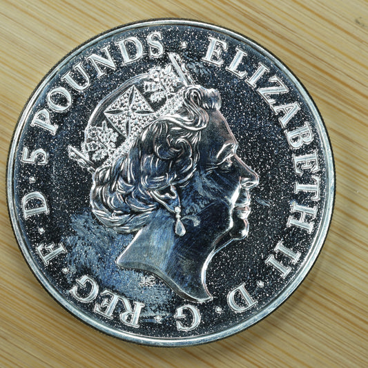 2016 GB 2 oz Silver Queens Beasts Lion of England Exact Coin Pictured