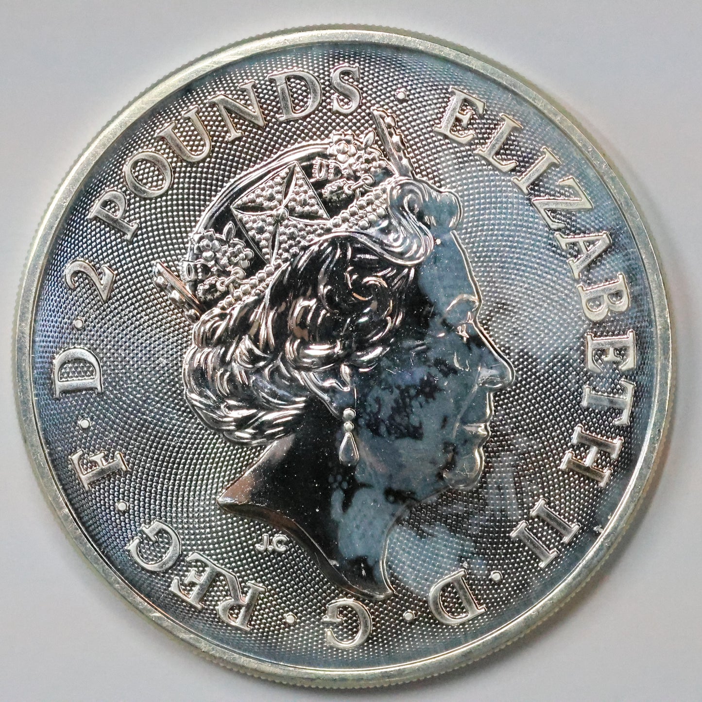 2021 Great Britain 1 oz .999 Fine Silver Round - Myths & Legends "Robin Hood" - Spots