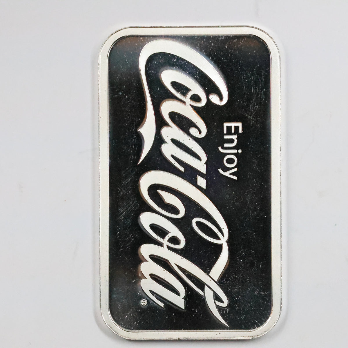 1 oz .999 Fine Silver Coca-Cola® Art Bar I'd Like to Buy the World a Coke