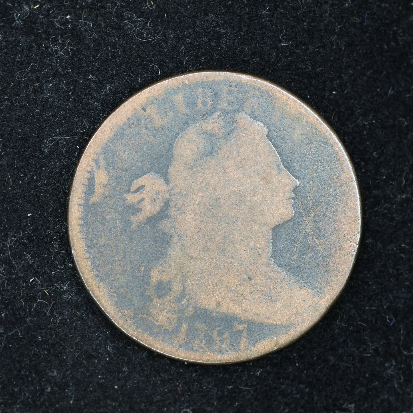 1797 Large Cent 1C Draped Bust