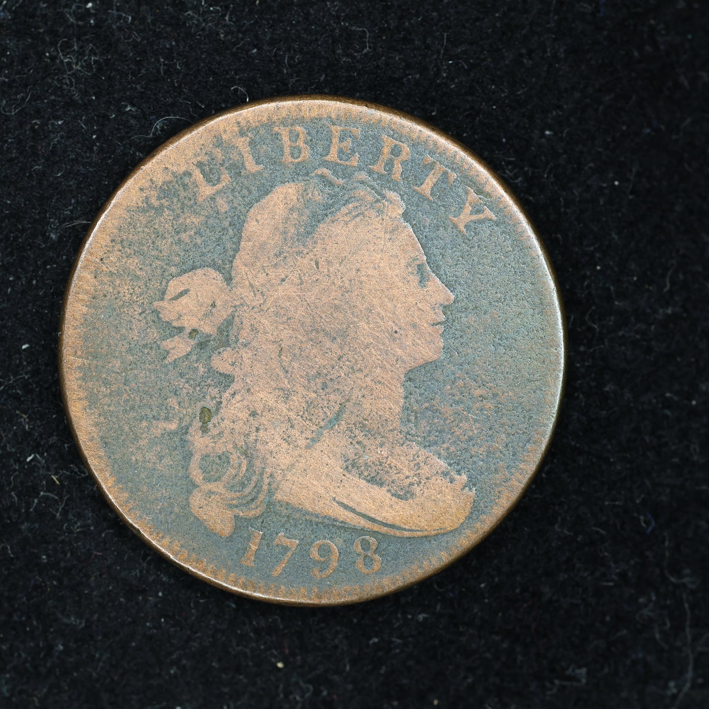 1798 Large Cent 1C Draped Bust